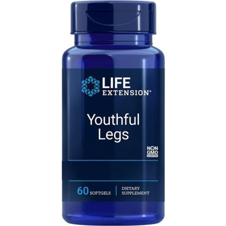 Разширени вени и тежест в краката - Youthful Legs, 60 софтгел капсули