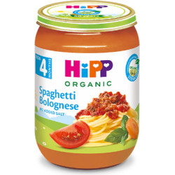 HIPP 9% ДДС пюре спагети болонезе 6230, пюре, 190 гр