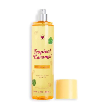 I Heart Revolution парфюмен спрей за коса и тяло Tropical Caramel