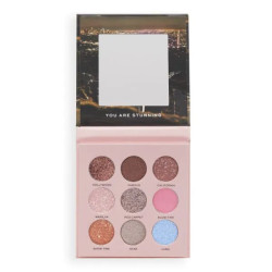 Makeup Revolution x Marlena Sojka палитра сенки за очи 9 цвята Glow Time