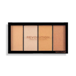 Makeup Revolution палитра хайлайт Reloaded Lustre Lights Heat Wave