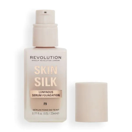Makeup Revolution озаряващ серум фон дьо тен Skin Silk F9