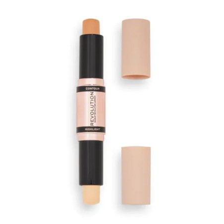 Makeup Revolution стик контур и хайлайтър Fast Base Contour Stick Light