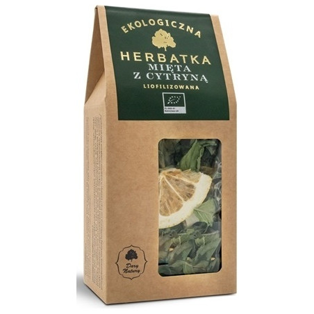 Лиофилизиран билков чай Мента с лимон Био , 25 g Dary Natury