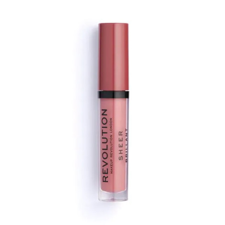 Makeup Revolution гланц за устни Sheer Ballerina 112