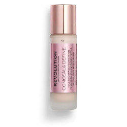 Makeup Revolution фон дьо тен за плътно покритие Conceal & Define F3