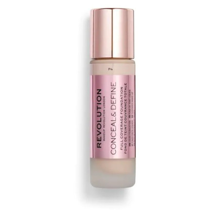 Makeup Revolution фон дьо тен за плътно покритие Conceal & Define F4