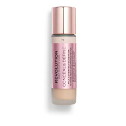 Makeup Revolution фон дьо тен за плътно покритие Conceal & Define F6