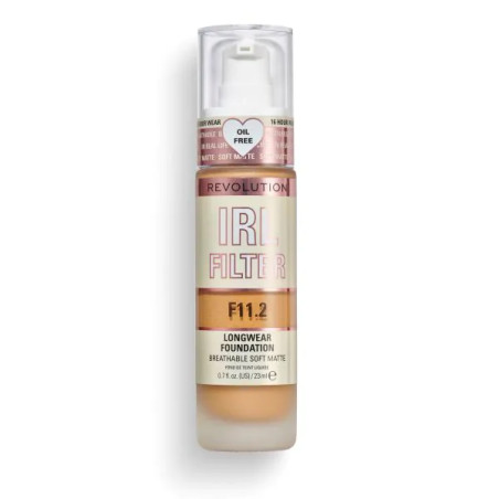 Makeup Revolution дълготраен фон дьо тен IRL Filter F11.2