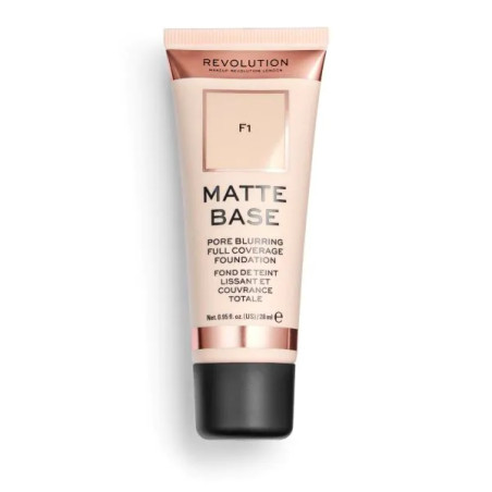 Makeup Revolution фон дьо тен Matte Base F1 28мл.