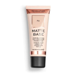 Makeup Revolution фон дьо тен Matte Base F3 28мл.