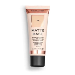 Makeup Revolution фон дьо тен Matte Base F6 28мл.