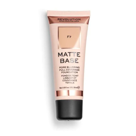 Makeup Revolution фон дьо тен Matte Base F7 28мл.