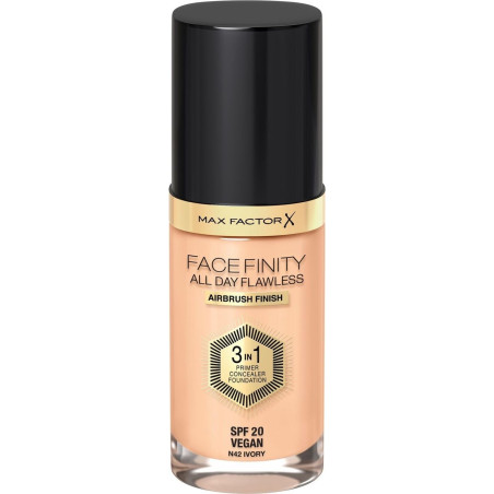 Max Factor Foundation All Day Flawless 3in1 № 42, "Ivory"