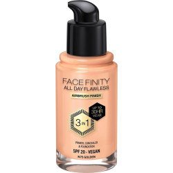 Max Factor Foundation All Day Flawless 3in1 № 75, "Golden"