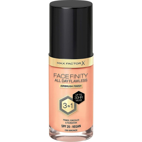 Max Factor Foundation All Day Flawless 3in1 № 80, "Bronze"