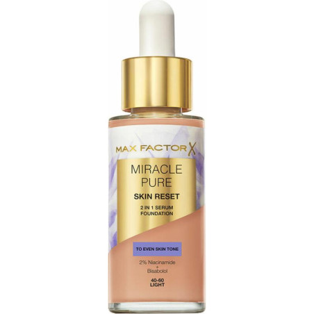 Max Factor Miracle Pure Serum Foundation 40-60 "Light"