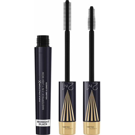 Max Factor Masterpiece 2 in 1 WOW Midnight Black mascara