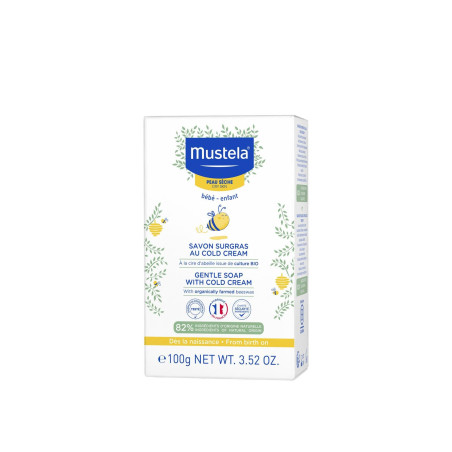 Mustela  нежен сапун с Cold крем   100 g