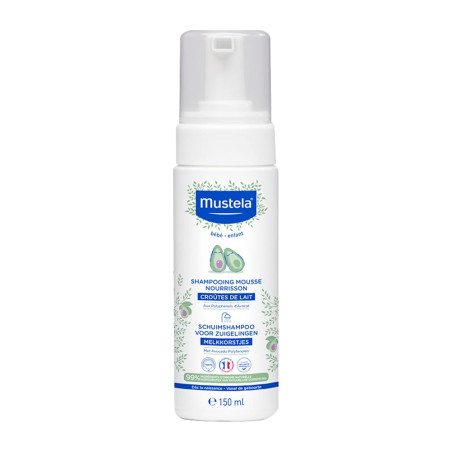 Mustela шампоан пяна за новородени   150 ml