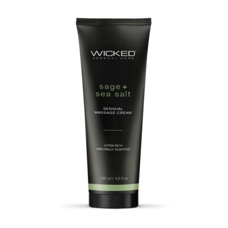 Масажен крем Wicked салвия и морска сол