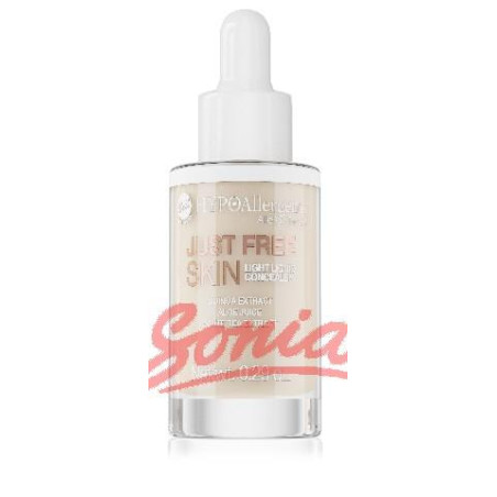 HYPOALLERGENIC JUST FREE SKIN Коректор Light Liquid  01