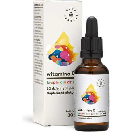 Имунитет - Витамин С за Деца, 30 ml капки Aura Herbals
