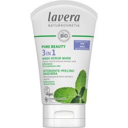 lavera Pure Beauty Гел-пилинг-маска 3 в 1 125 мл