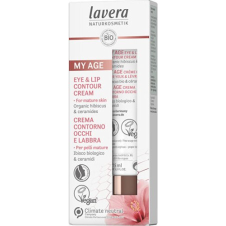 lavera My Age Контуриращ крем за очи и устни 15 мл