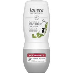 lavera Дезодорант-ролка Natural & Invisible 50 мл