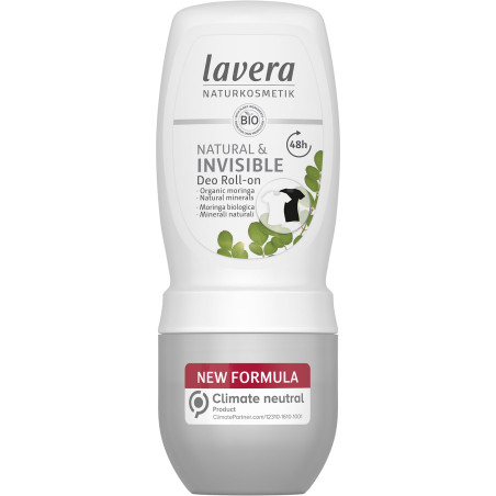 lavera Дезодорант-ролка Natural & Invisible 50 мл