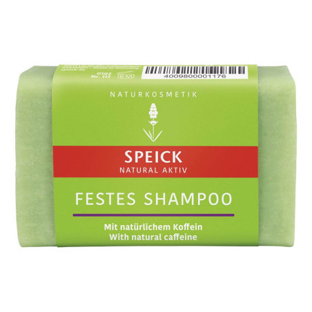 Speick Natural Твърд сапун за коса с кофеин 60 гр