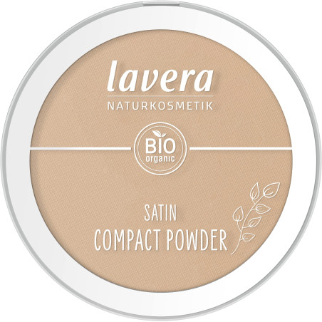 lavera компактна пудра Satin  -Tanned 03-
