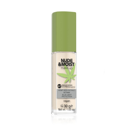Bell HYPOAllergenic фон дьо тен Nude&Moist 01