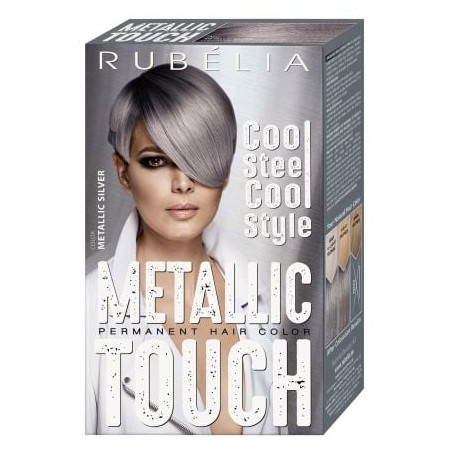 Боя за коса Metallic touch Сребро
