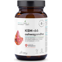 Стрес и добро настроение - Ашваганда (KSM-66), 200 mg х 120 капсули