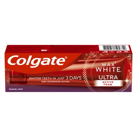 Паста за зъби Colgate  50 мл Max White Ultra Active Foam
