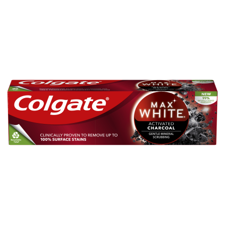 Паста за зъби Colgate  75 мл Max White Charcoal