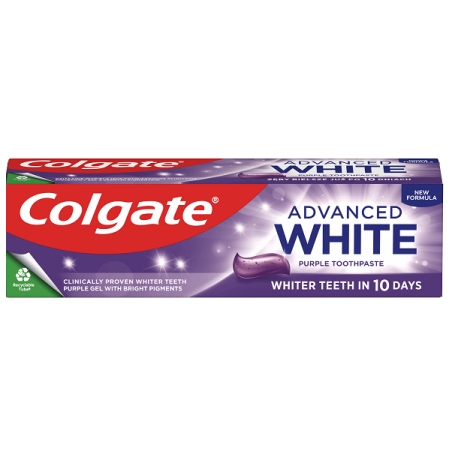 Паста за зъби Colgate  75 мл Advanced White Purple