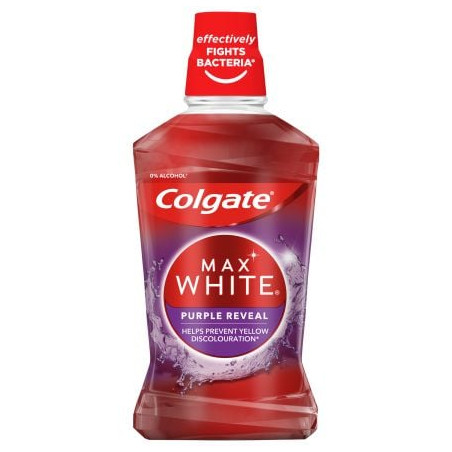 Вода за уста Colgate  500 мл Max White Purple