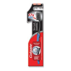 Четка за зъби Colgate  Slim Soft Charcoal Ultra Soft