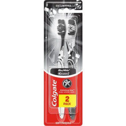 Четка за зъби Colgate  Max White Charcoal Soft 2pack