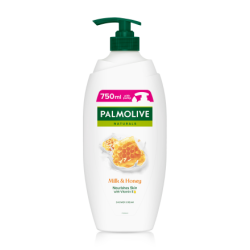 Душ гел Palmolive 750 мл Milk & Honey с помпа