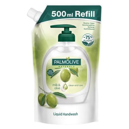 Течен сапун Palmolive пълнител doypack 500 мл Olive