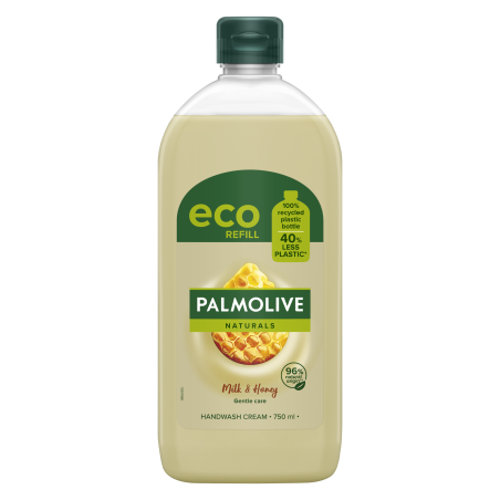 Течен сапун Palmolive пълнител 750 мл за суха кожа/с мляко и мед