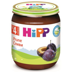 HIPP Сливи 4253, пюре, 125 гр