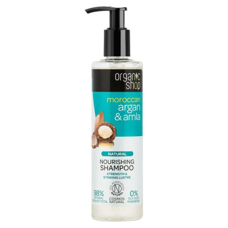 Шампоан за коса АРГАН и АМЛА-280мл-Organic Shop