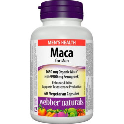 Maca for Men/ Мака за мъже х 60 капсули Webber Naturals