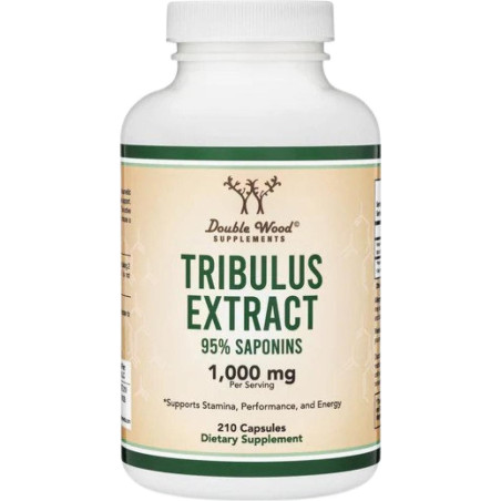 Tribulus Extract/ Трибулус / Бабини зъби Екстракт, 210 капсули Double Wood