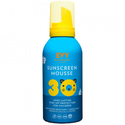 EVY Детски Дълготраен Слънцезащитен Мус за Лице и Тяло SPF30